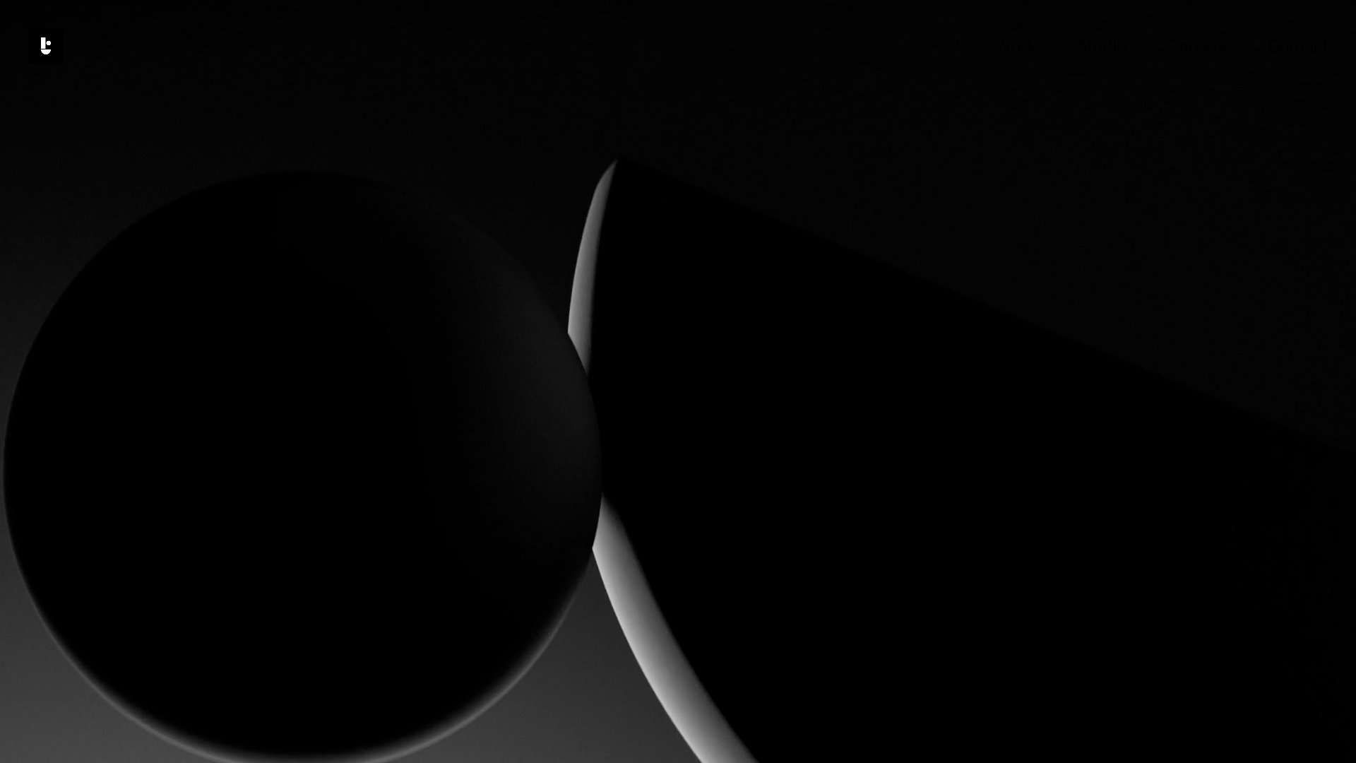 Tendril - Motion Design & 3D Animation portfolio website screenshot 2026