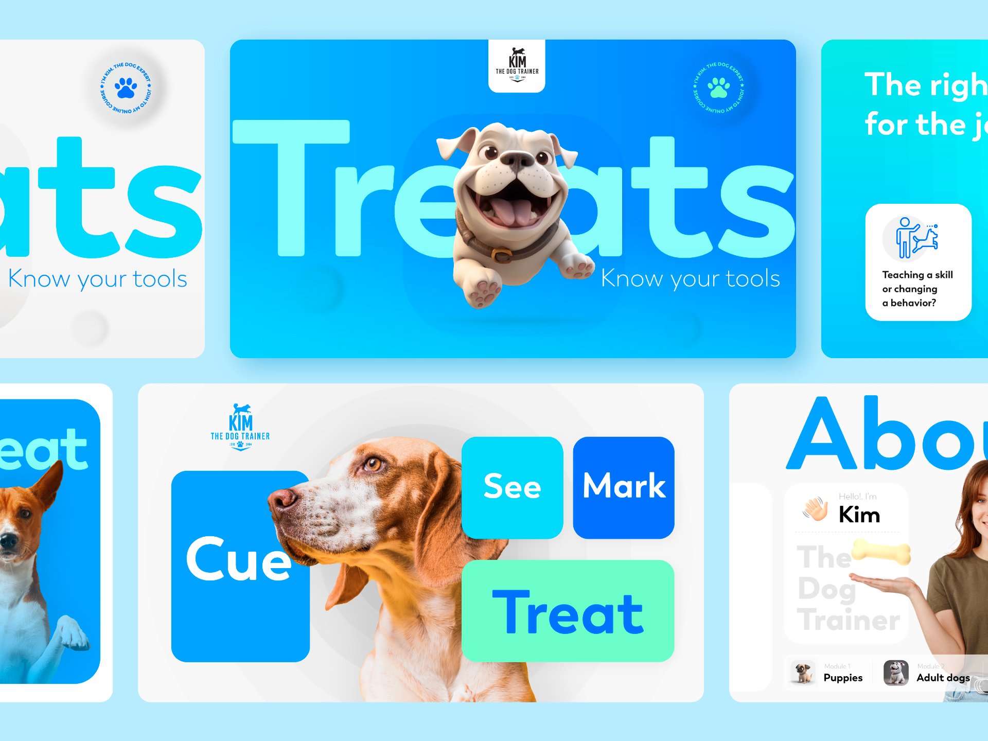 Dog trainer Deck design